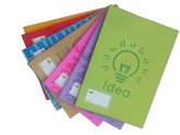 Class Exercise Note Book Semi Transparent Color F17 -A4 , 100 Sheets